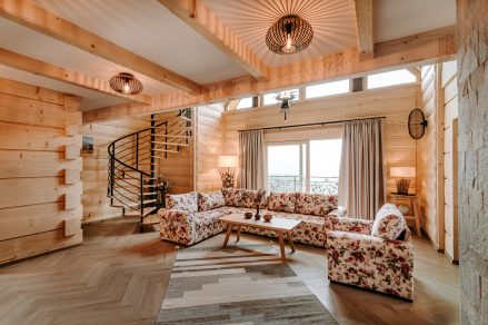 Sauna w góralskim domku