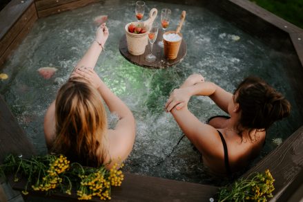 Sauna w domku góralskim